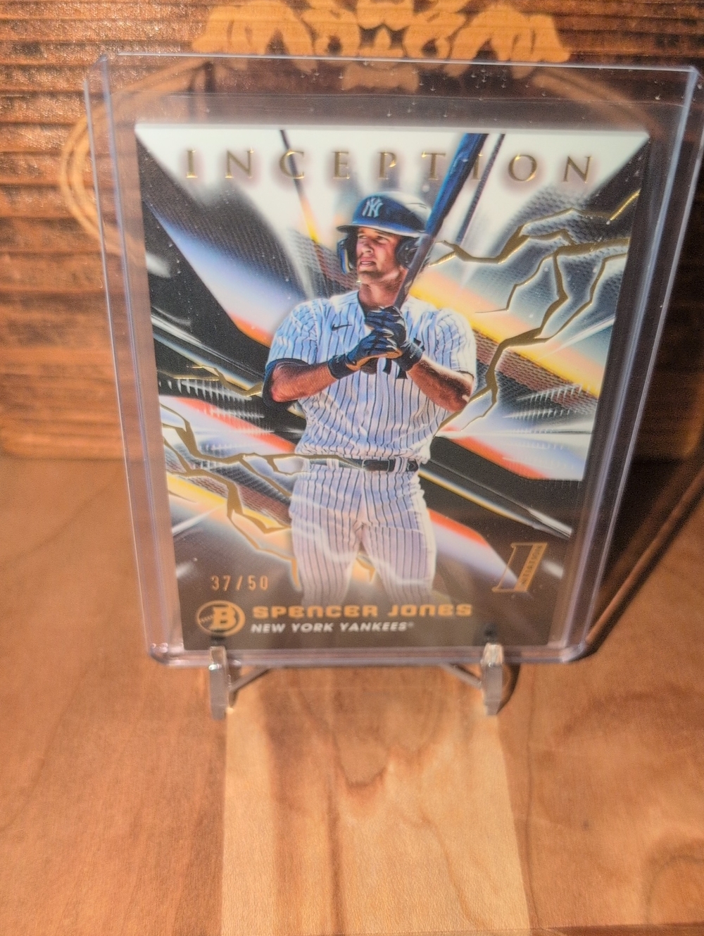 2023 Bowman Inception Spencer Jones Rookie Card #37/50 Yankees 🔥🔥🔥 - Picture 1 of 3